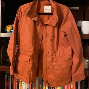 Madewell Utility Coat - Orange